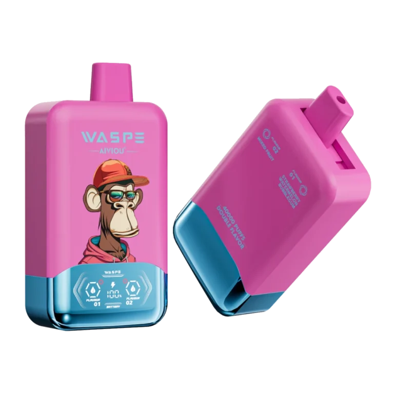 Waspe 40K Chicle de fresa y sandía / Frutas mixtas