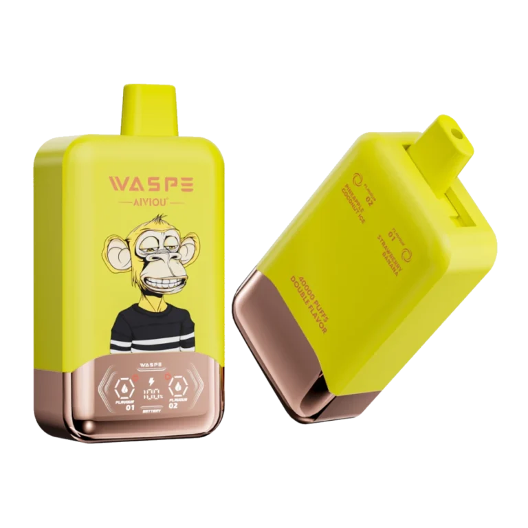 Waspe 40K Fresa y plátano / Piña y coco helado