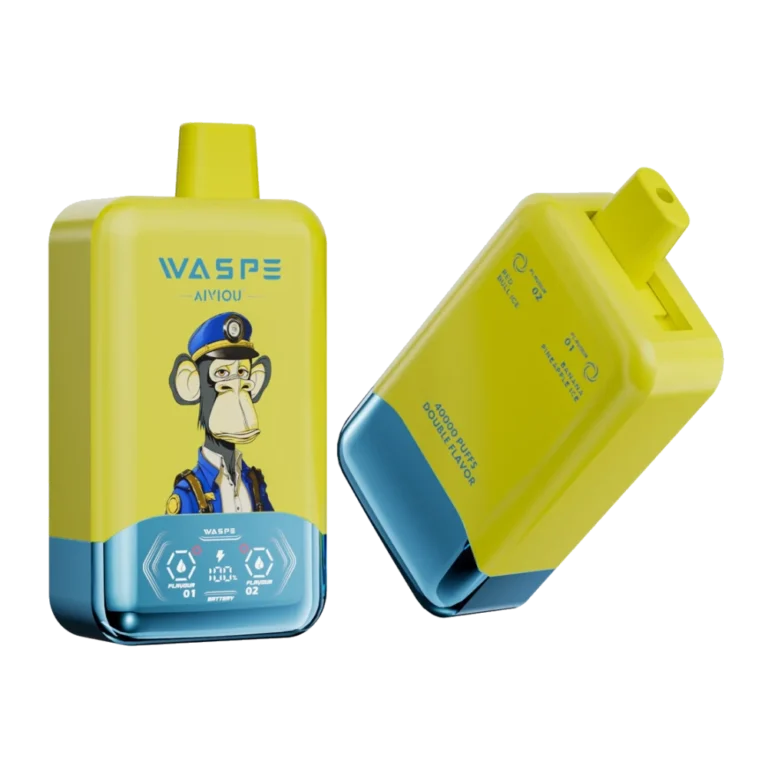 Waspe 40K Plátano y piña helado / Red Bull helado