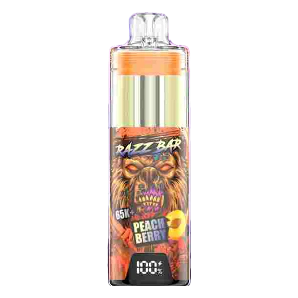 Razzbar 65K Melocotón y frutos rojos
